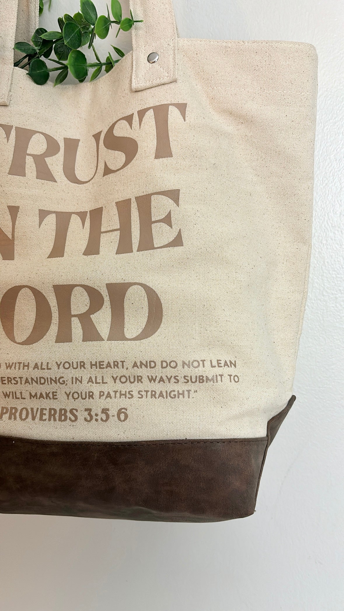 Trust the Lord Tote Bag