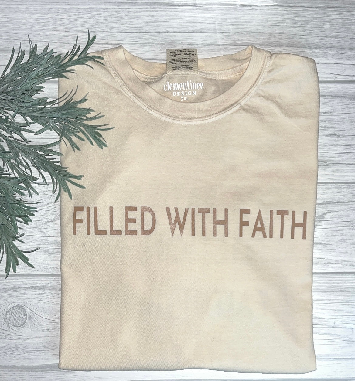 Filled with Faith Tee