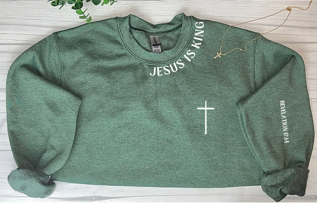 Jesus is best sale king crew neck